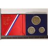 Image 1 : 1976 US BICENTENNIAL SILVER 3 COIN PF SET