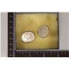 Image 2 : 1948 CUBA SILVER 20 CENTAVO COIN EARRING PAIR