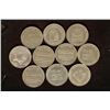 Image 2 : 10-METAL 25 CENT GAMING TOKENS CASINO QUEEN,