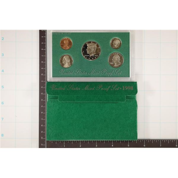 1998 US PROOF SET (WITH BOX)