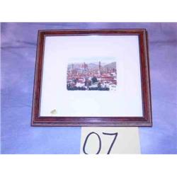 Framed Limited Edition color print