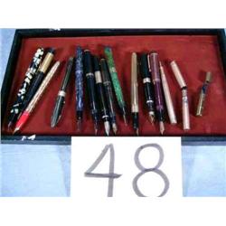 14 fountain pens