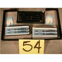 3 Cross pen & pencil sets