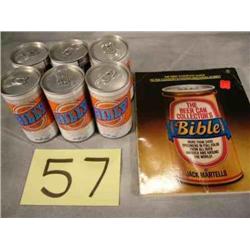 "Billy Beer" six pack; The Beer Can Collector's Bible by Jack Martells