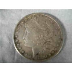 1880 Morgan Dollar coin