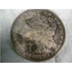 1887 Morgan Dollar coin