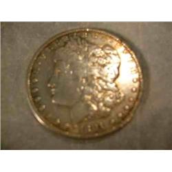1891 Morgan Dollar coin