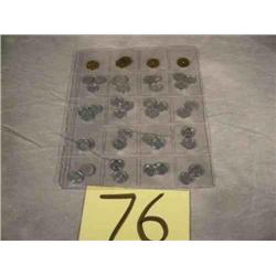 Assorted oriental coins