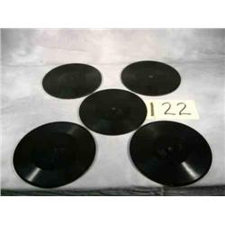 6 double sided Edison records