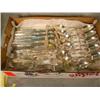 Image 2 : 49 pc. Silver plate flatware set