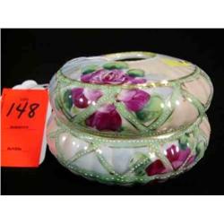 Porcelain dresser jar