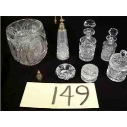 8 pcs. Of leaded crystal