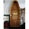 Image 1 : Row boat shaped bookcase