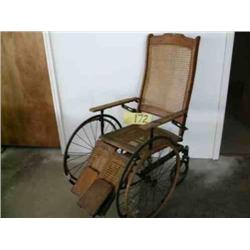 Old oak wheel chair