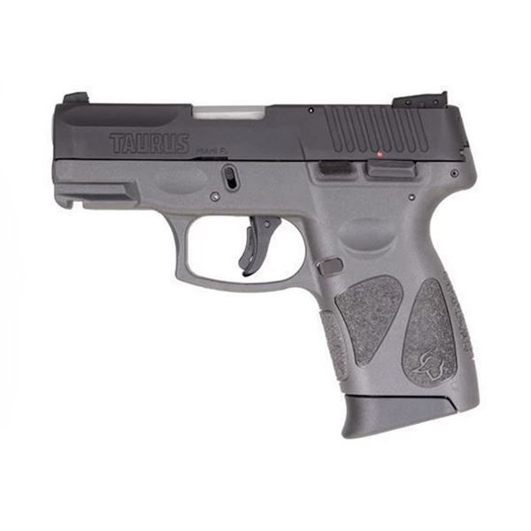 TAU G2C 9MM 3.26  BLK SLIDE GRAY FRAME 2 12RD