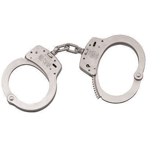 S&W 100 HANDCUFFS NICKEL