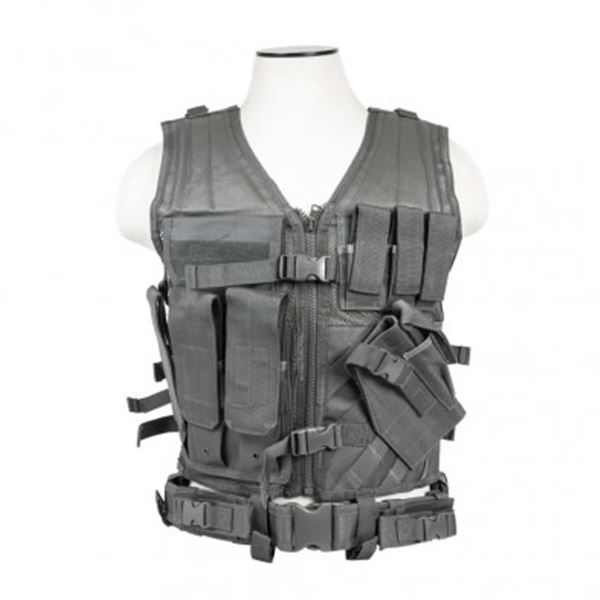VISM Tactical Vest [MED-2XL] - Urban Gray