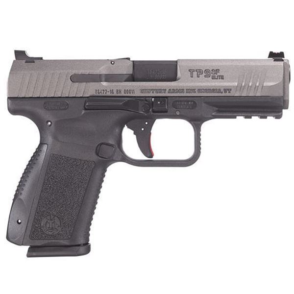 CENT CANIK TP9SF ELITE 9MM 4.19" TUNGSTEN 15RD