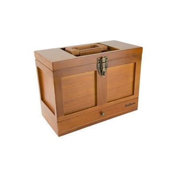 OUTERS 25PC UNIV CLNG TOOL BOX WOOD