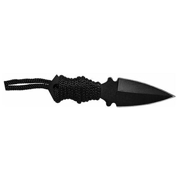 ABKT COVERT OPS NECK KNIFE 1 1/4  BLADE W/ CORD & SHEATH