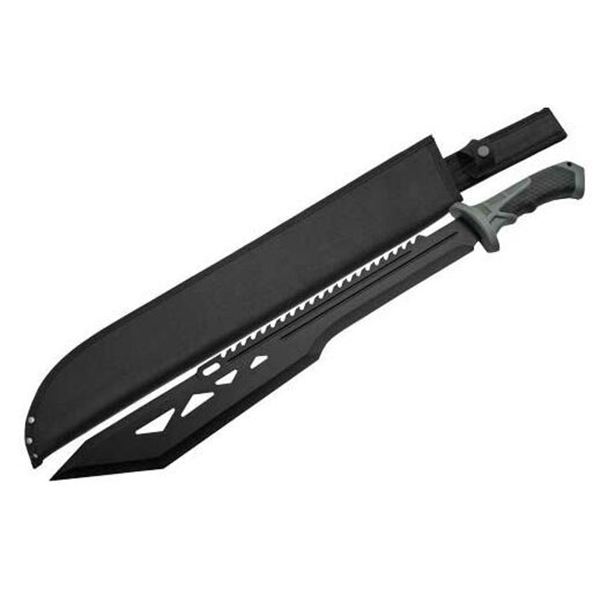 SZCO RITE EDGE 20" MACHO MACHETE BLACK W/SHEATH 25" OAL