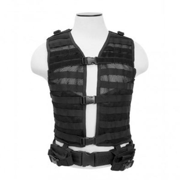 VISM PALS/ MOLLE Vest [MED-XL] - Black