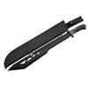 Image 1 : SZCO RITE EDGE 20" MACHO MACHETE BLACK W/SHEATH 25" OAL