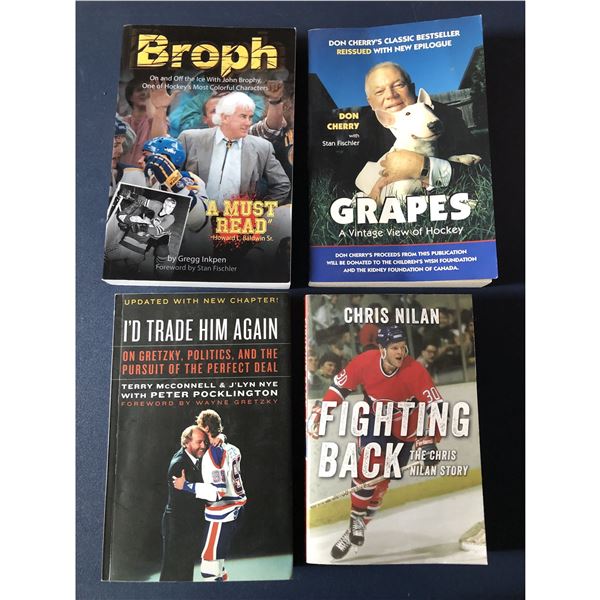 Hockey books (4)