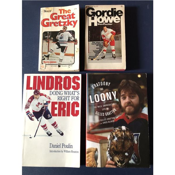 Hockey books (4)