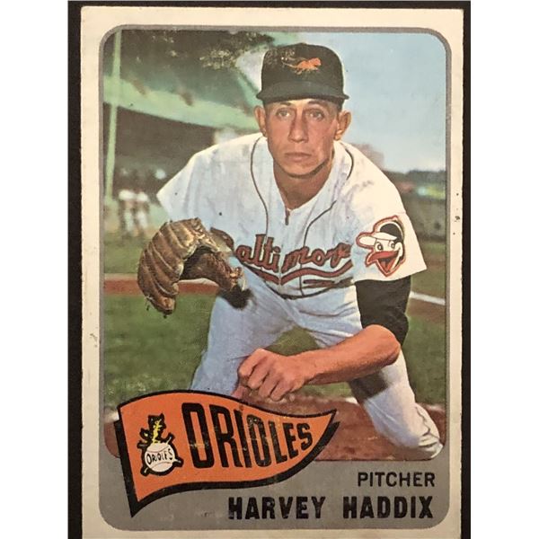 1965 O-PEE-CHEE Harvey Haddix