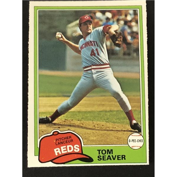 1981 O-PEE-CHEE Tom Seaver (HOF)