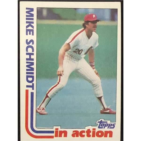 1982 TOPPS Mike Schmidt IA (HOF)