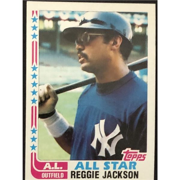1982 TOPPS Reggie Jackson AS (HOF)
