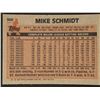 Image 2 : 1983 TOPPS Mike Schmidt (HOF)