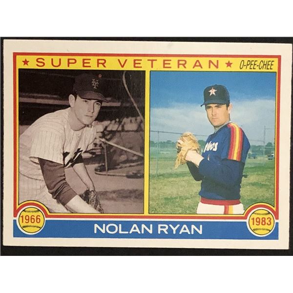 1983 O-PEE-CHEE Nolan Ryan SP (HOF)