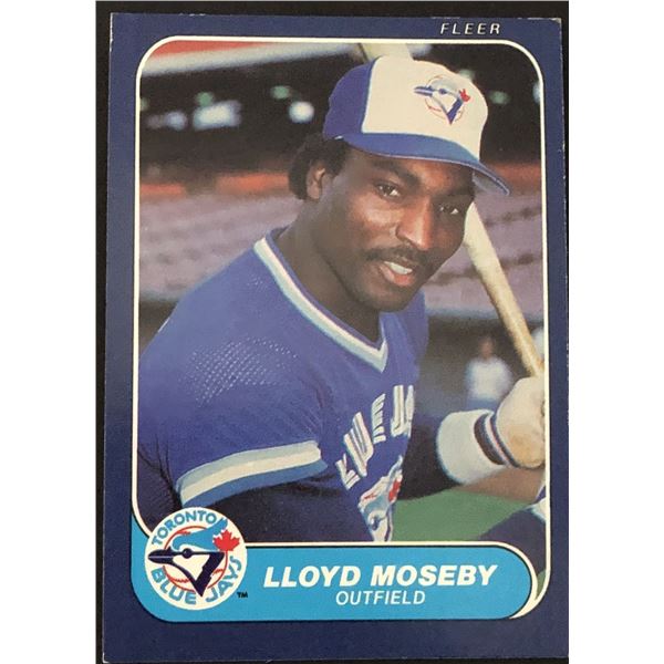 1986 FLEER Lloyd Moseby