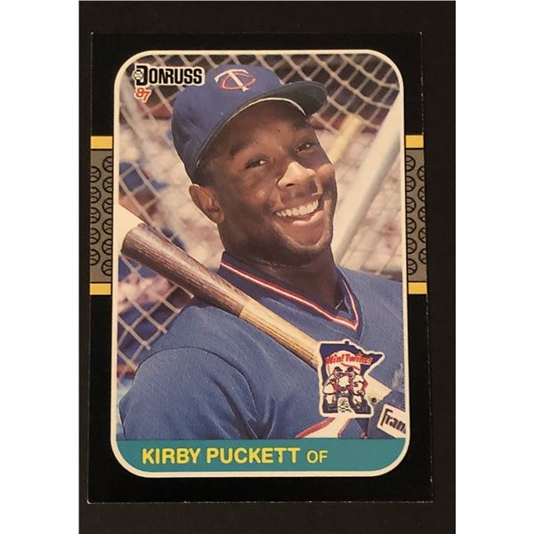 1987 DONRUSS Kirby Puckett (HOF)
