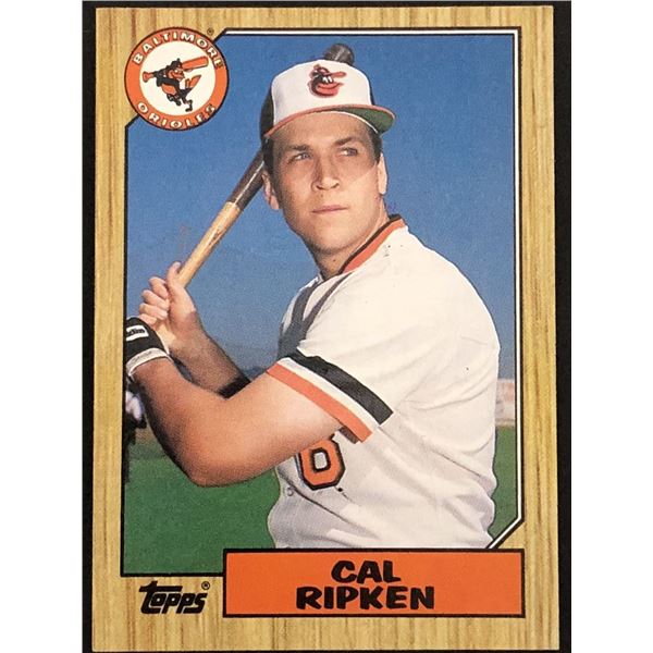 1987 TOPPS Cal Ripken Jr. (HOF)