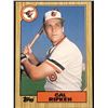 Image 1 : 1987 TOPPS Cal Ripken Jr. (HOF)