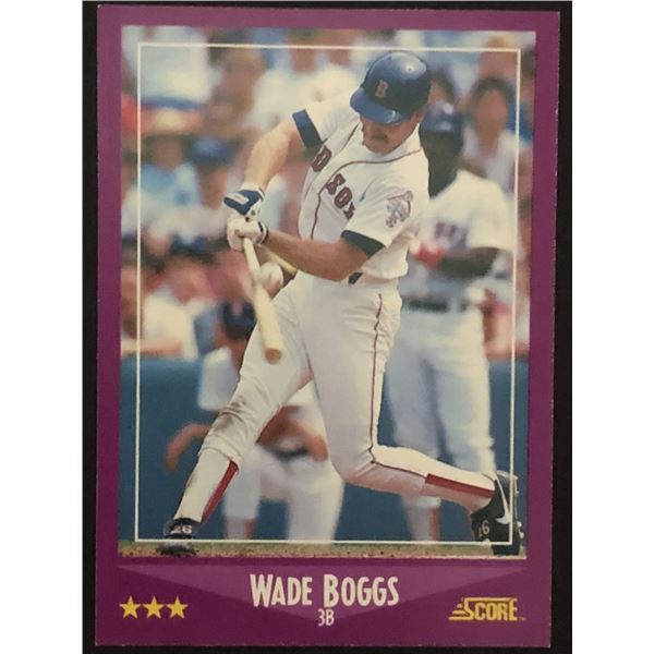 1988 SCORE Wade Boggs (HOF)