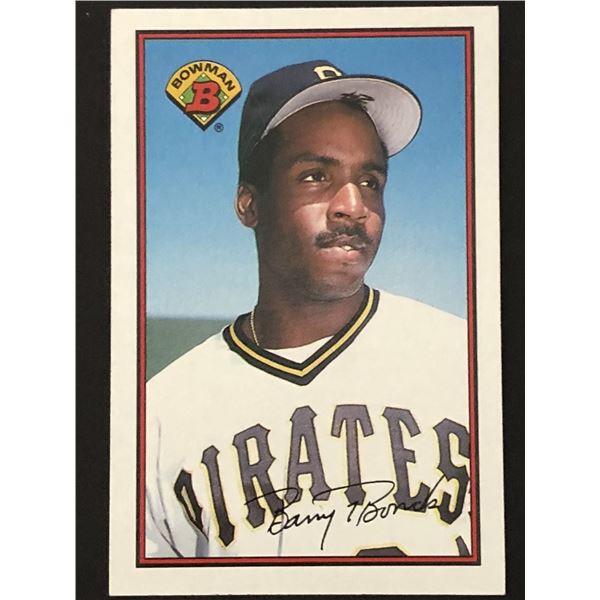 1989 BOWMAN Barry Bonds