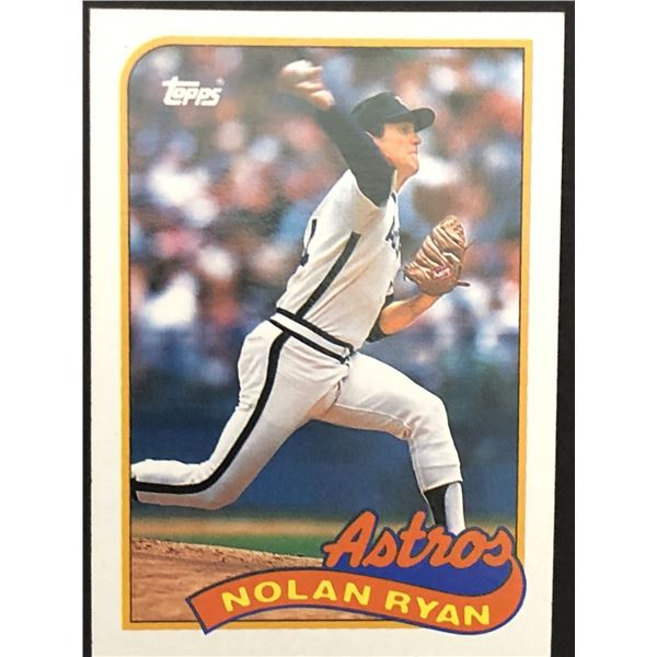 1989 TOPPS Nolan Ryan (HOF)