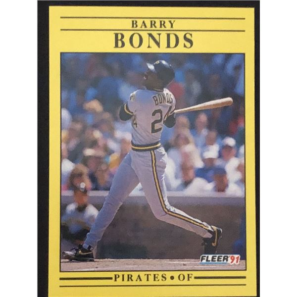 1991 FLEER Barry Bonds