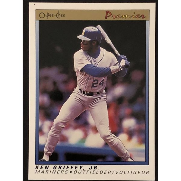 1991 O-PEE-CHEE PREMIER Ken Griffey Jr (HOF)
