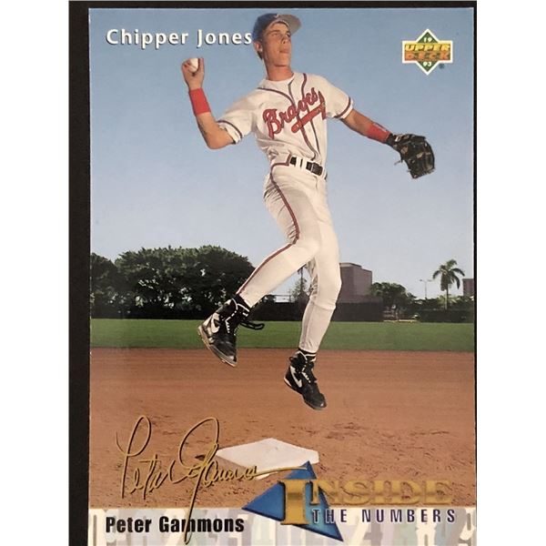 1993 UPPER DECK Chipper Jones (HOF) SP