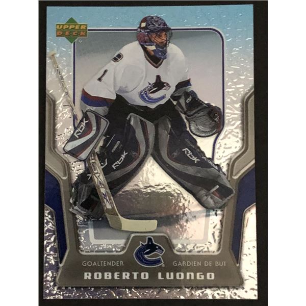 2007-08 UPPER DECK McDONALD'S Roberto Luongo HOF)
