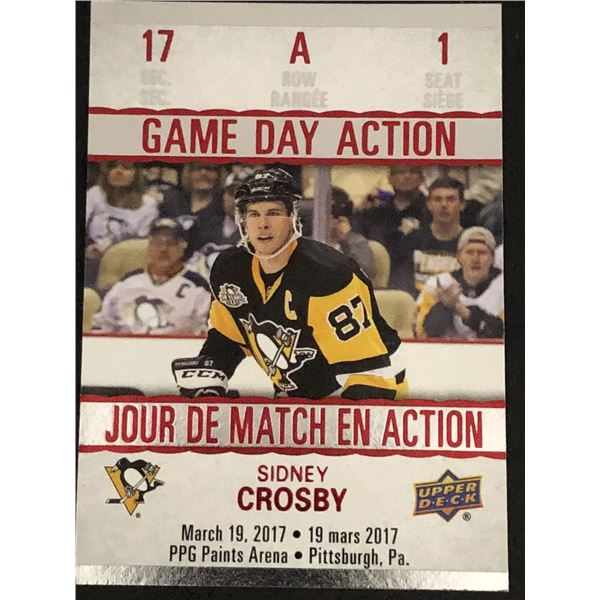 2017-18 UPPER DECK TIM HORTONS Sidney Crosby SP