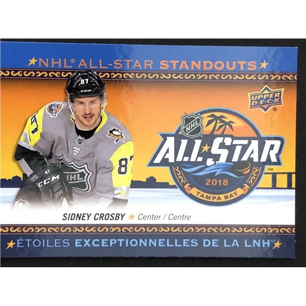 2018-19 UPPER DECK Sidney Crosby AS