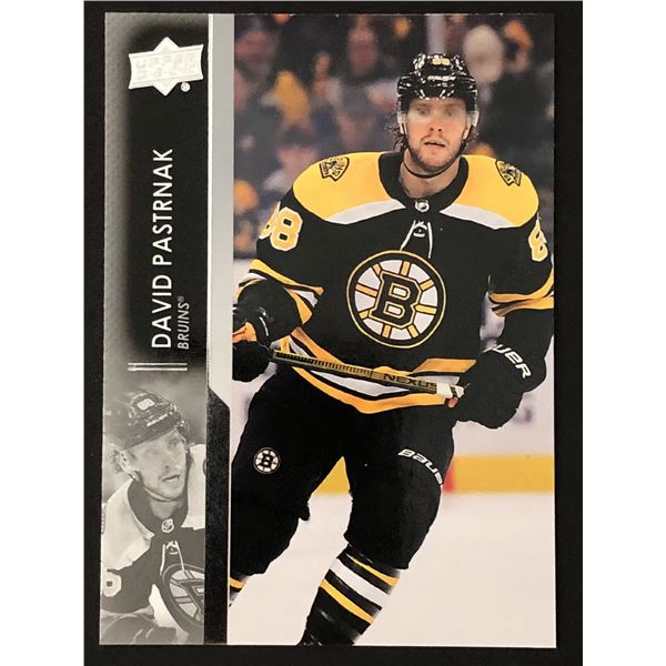2021-22 UPPER DECK David Pastrnak