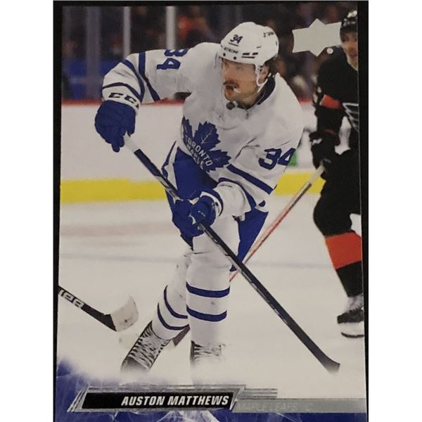 2022-23 UPPER DECK Auston Matthews